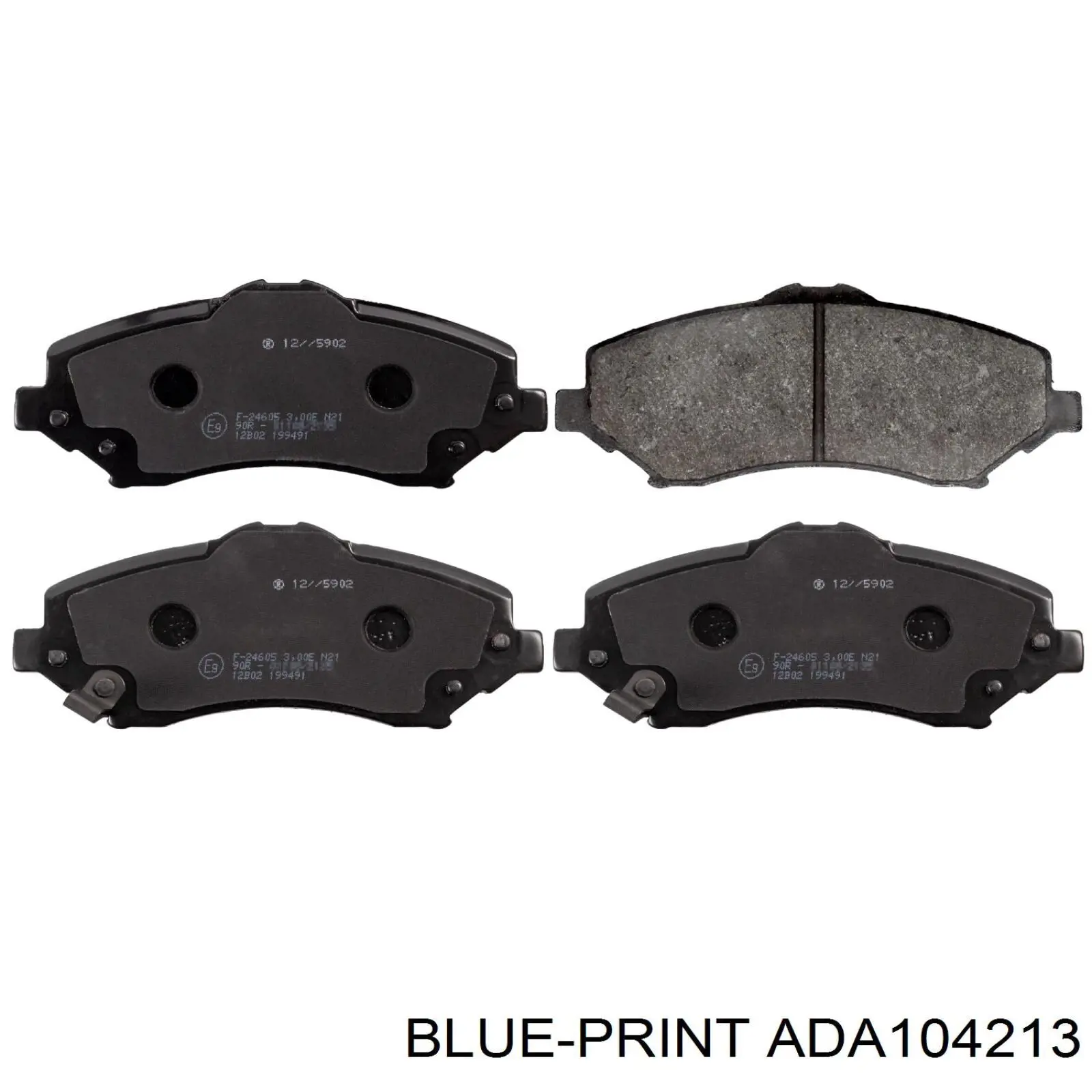 Гальмівні колодки Blue Print ADA104213 ціна, від 36.83 USD