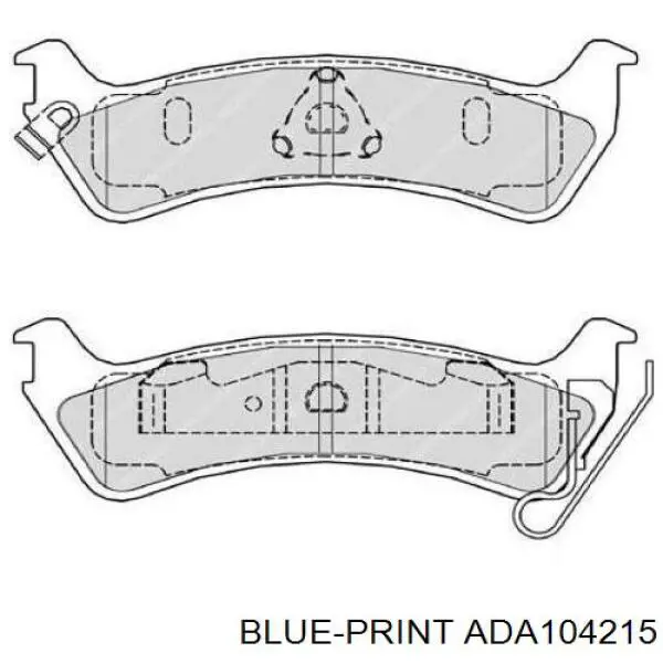 Задні гальмівні колодки Bosch 986494348 ціна, від 26.21 USD