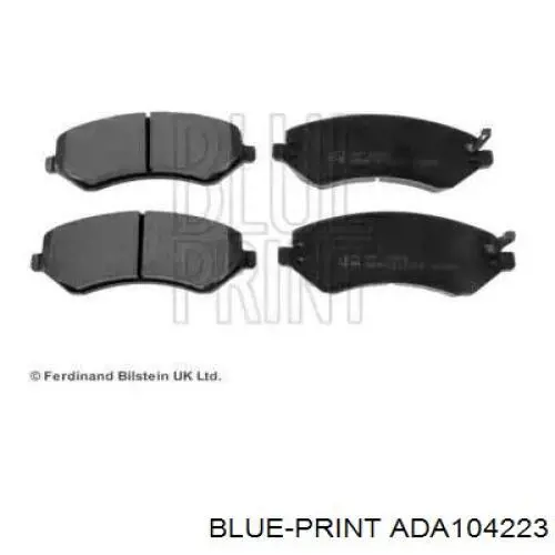 Передні тормозні колодки GK0090 CTR