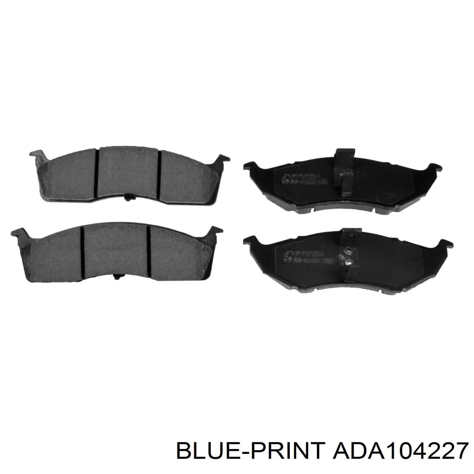 ADA104227 Blue Print колодки гальмівні передні, дискові