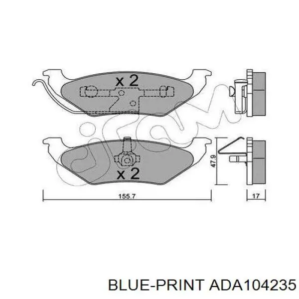 Задні гальмівні колодки Jurid/Bendix D544 ціна, від 24.13 USD