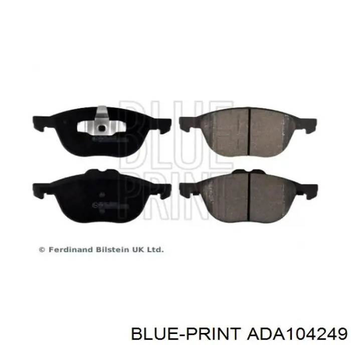 Купити ADA104249 Blue Print Задні колодки
