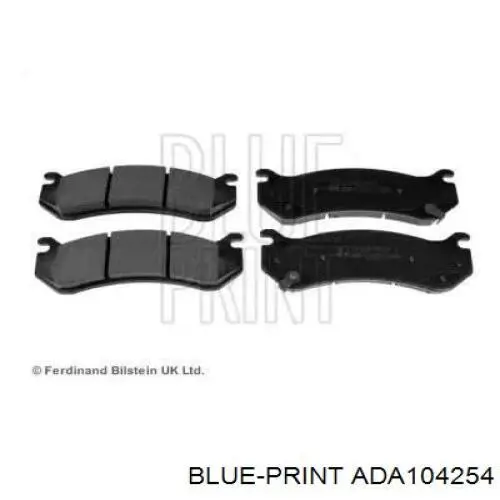 Гальмівні колодки Blue Print ADA104254 ціна, від 29.74 USD