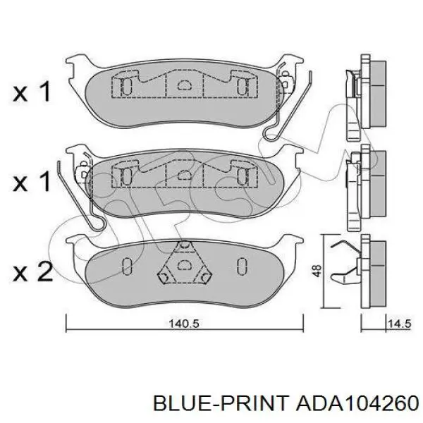 Купити D981 Jurid/Bendix Задні колодки