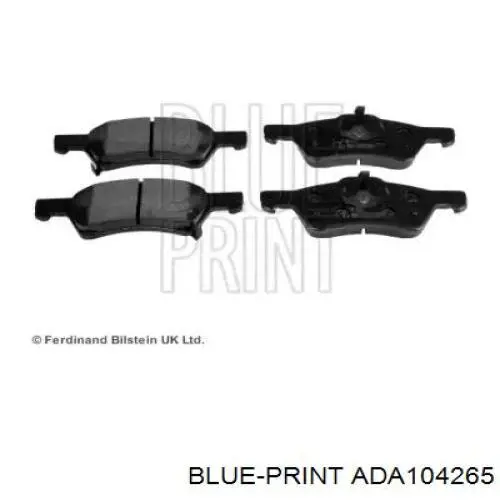 Гальмівні колодки Blue Print ADA104265 ціна, від 27.03 USD