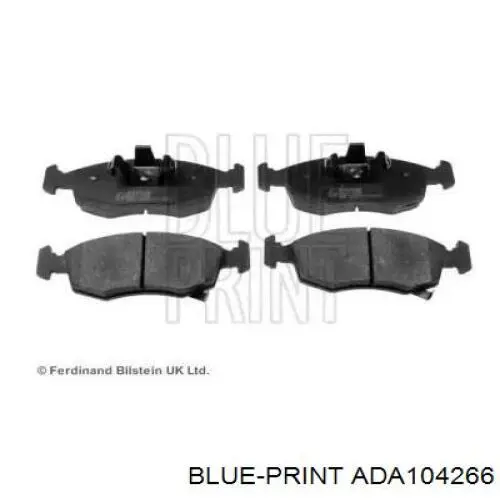 ADA104266 Blue Print Передні гальмівні колодки