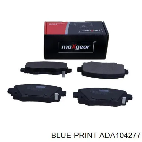 ADA104277 Blue Print колодки гальмові задні, дискові