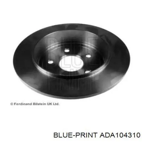 ADA104310 Blue Print диск гальмівний задній