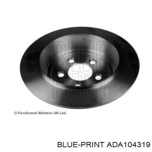 ADA104319 Blue Print диск гальмівний задній
