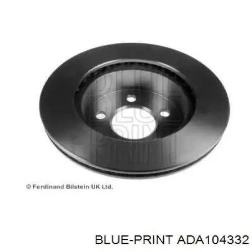 ADA104332 Blue Print диск гальмівний передній
