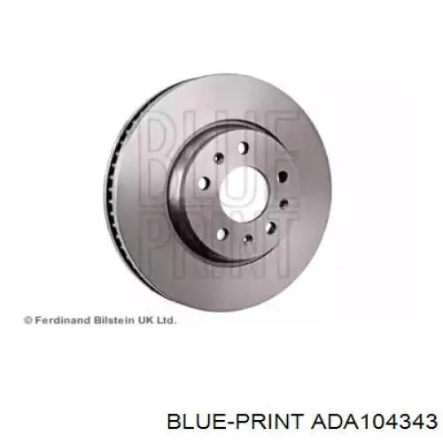ADA104343 Blue Print диск гальмівний передній