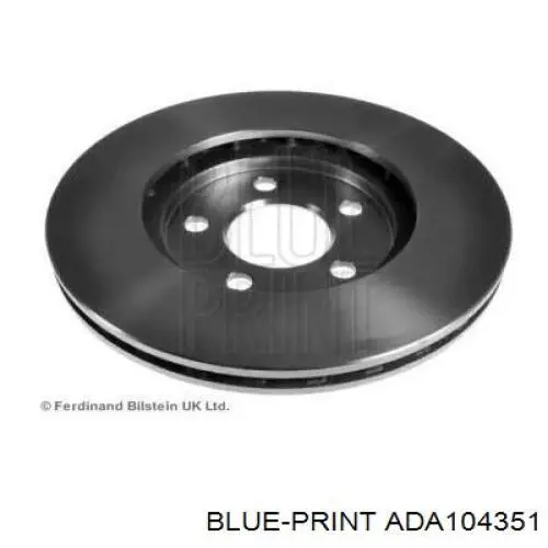 ADA104351 Blue Print диск гальмівний передній
