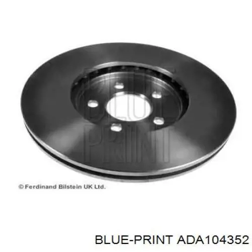 ADA104352 Blue Print диск гальмівний передній