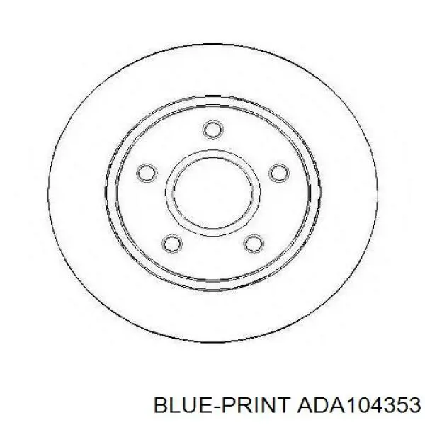 Купити K04721995AB Chrysler Ротор гальмівний