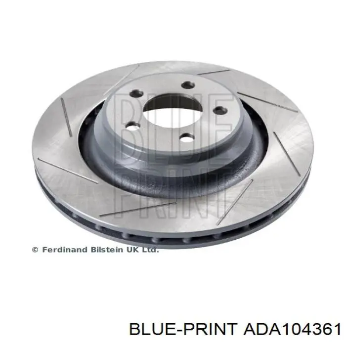 ADA104361 Blue Print диск гальмівний задній