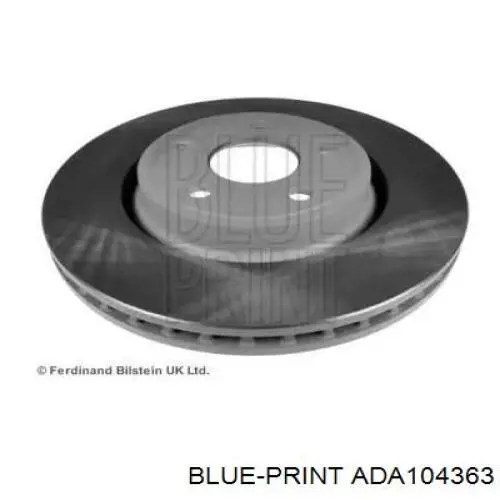 Диск гальмівний передній ADA104363 Blue Print