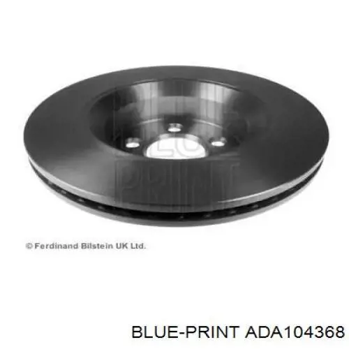 ADA104368 Blue Print диск гальмівний передній