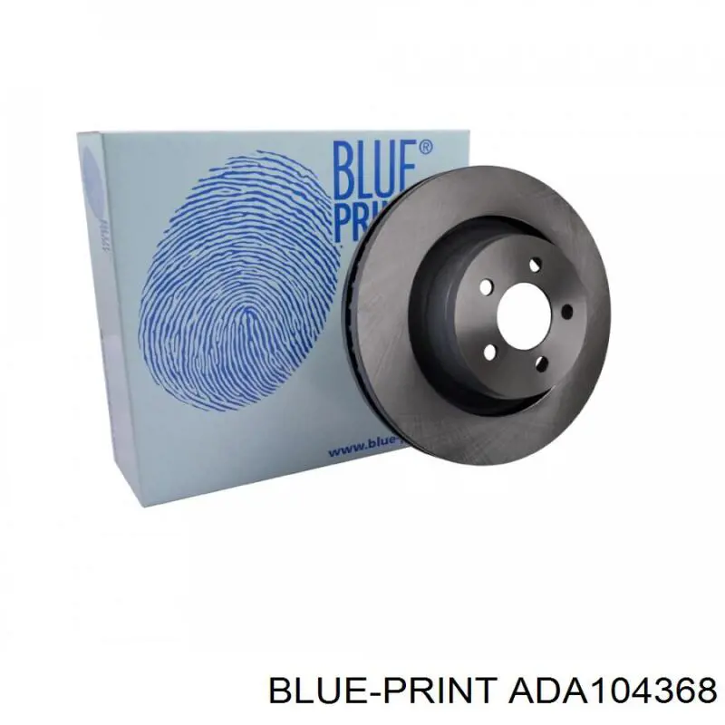 Гальмівні диски передні ADA104368 Blue Print