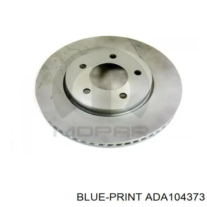 Гальмівні диски передні ADA104373 Blue Print