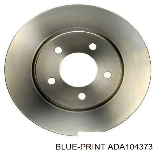 Диск гальмівний передній Blue Print ADA104373