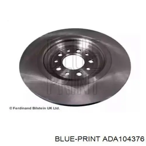 Купити ADA104376 Blue Print Диск заднього гальма