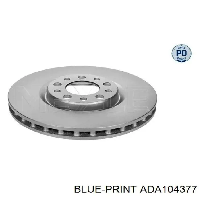 Гальмівні диски передні ADA104377 Blue Print