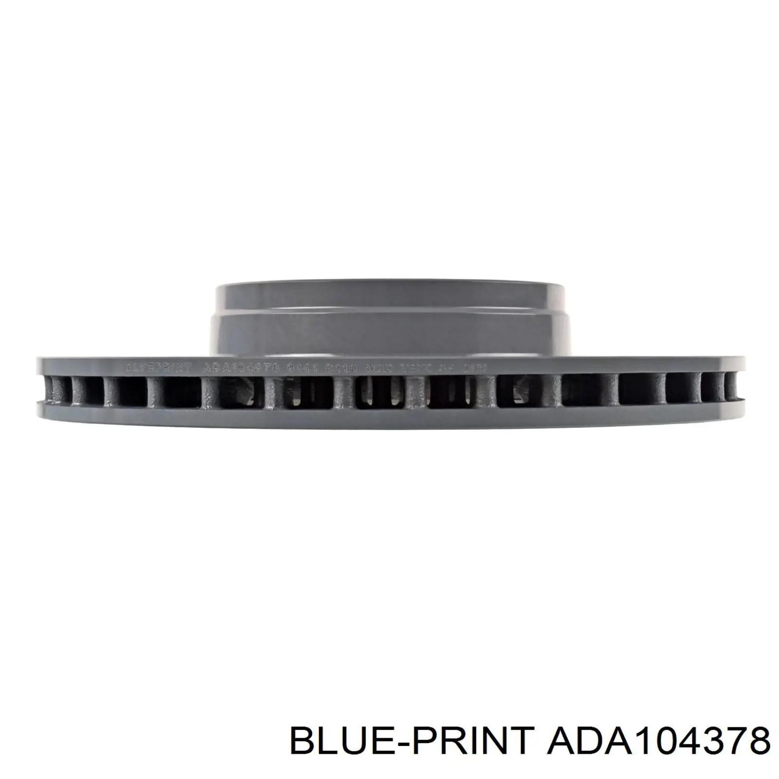 Диск гальмівний передній ADA104378 Blue Print