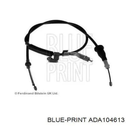ADA104613 Blue Print Трос ручного гальма задній, правий