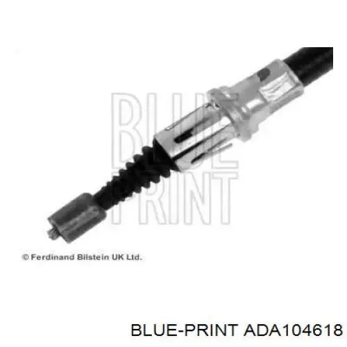 ADA104618 Blue Print Трос ручного гальма задній, правий