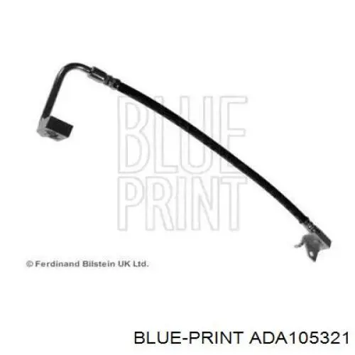 Шланг гальмівний передній, лівий Blue Print ADA105321 ціна, від 34.14 USD