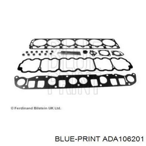 Комплект прокладок двигуна, верхній 635303053 ZF Parts