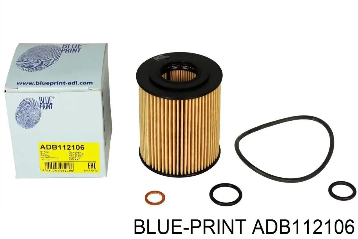 Масляний фільтр двигуна Blue Print ADB112106 ціна, від 5.59 USD