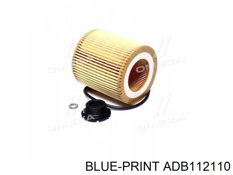 Масляний фільтр двигуна Blue Print ADB112110 ціна, від 8.13 USD