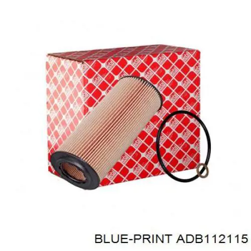 Масляний фільтр двигуна Blue Print ADB112115 ціна, від 5.71 USD