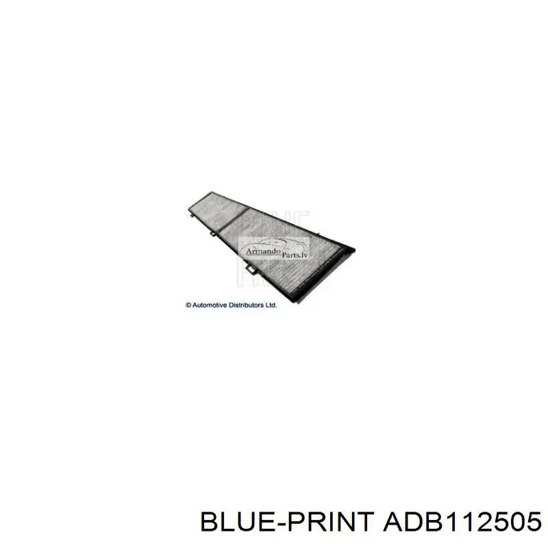 Купити ADB112505 Blue Print Фільтр салону вугільний