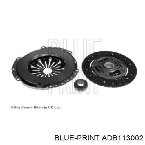 Комплект зчеплення (3 частини) Blue Print ADB113002 ціна, від 144.30 USD