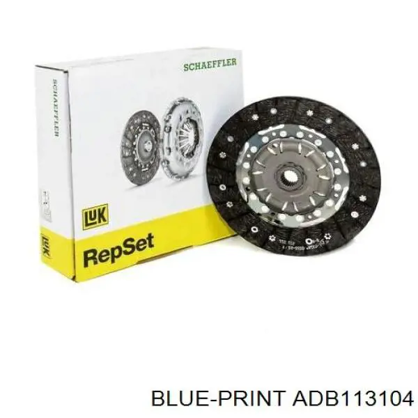 Купити ADB113104 Blue Print Диск зчеплення