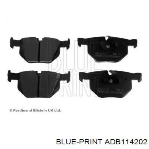 Задні гальмівні колодки DP42009R EBC Brakes