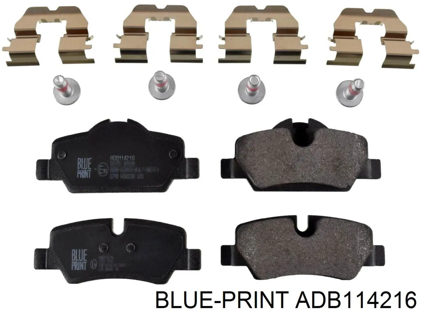 ADB114216 Blue Print колодки гальмові задні, дискові