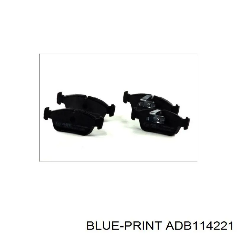 Гальмівні колодки Blue Print ADB114221 ціна, від 25.37 USD