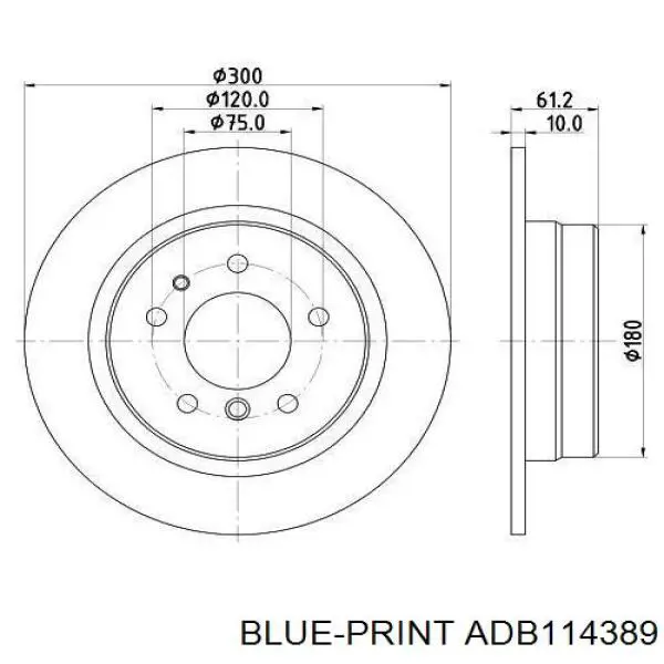 Гальмівні диски PB1060 Starline