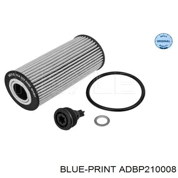 ADBP210008 Blue Print фільтр масляний