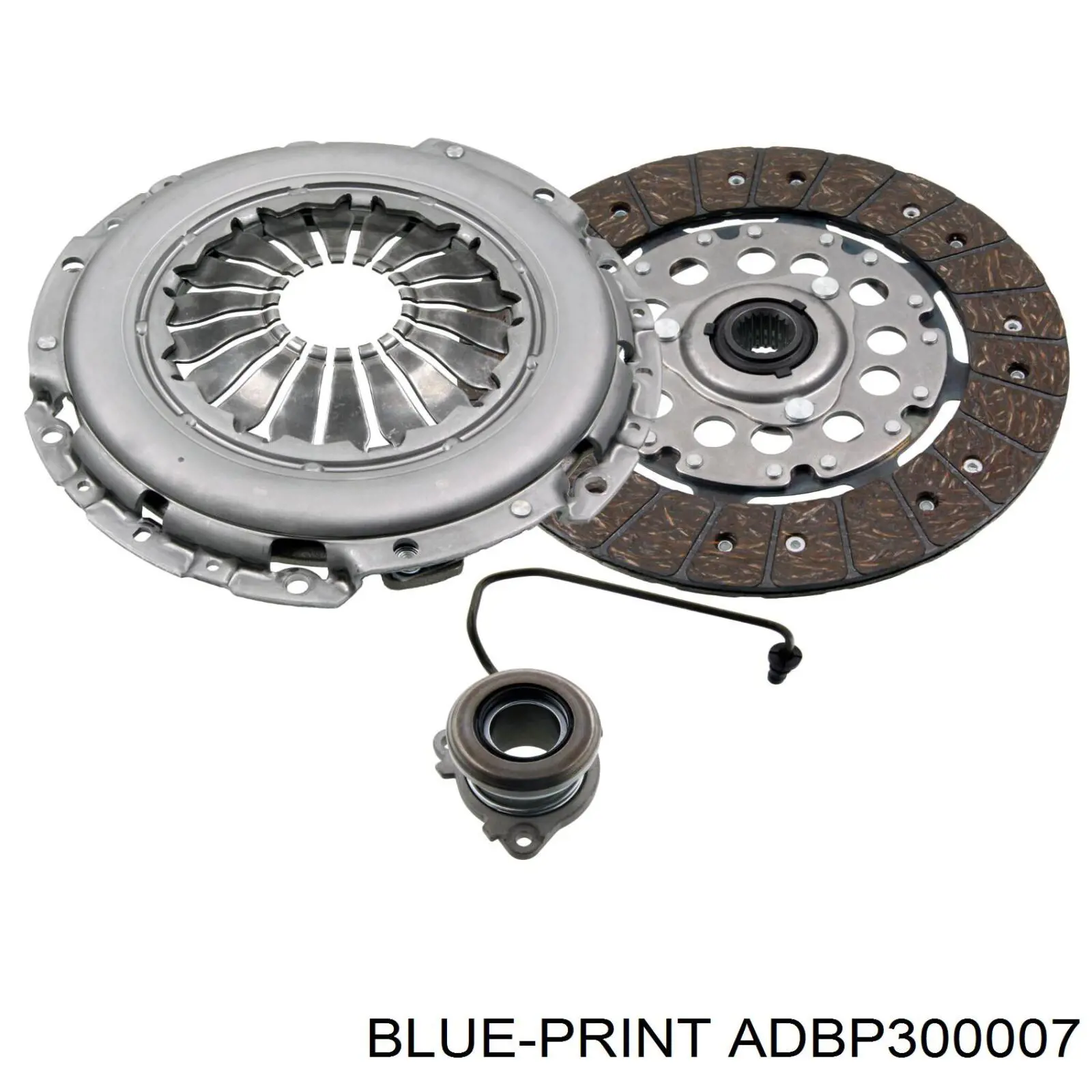 Комплект зчеплення (3 частини) Blue Print ADBP300007 ціна, від 257.31 USD