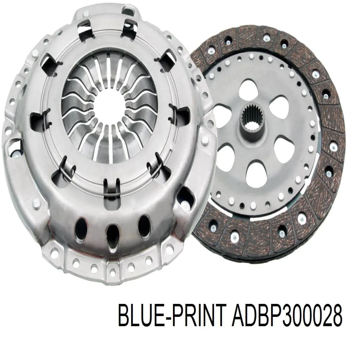 ADBP300028 Blue Print комплект зчеплення (3 частини)