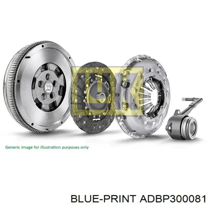 ADBP300081 Blue Print Зчеплення в зборі