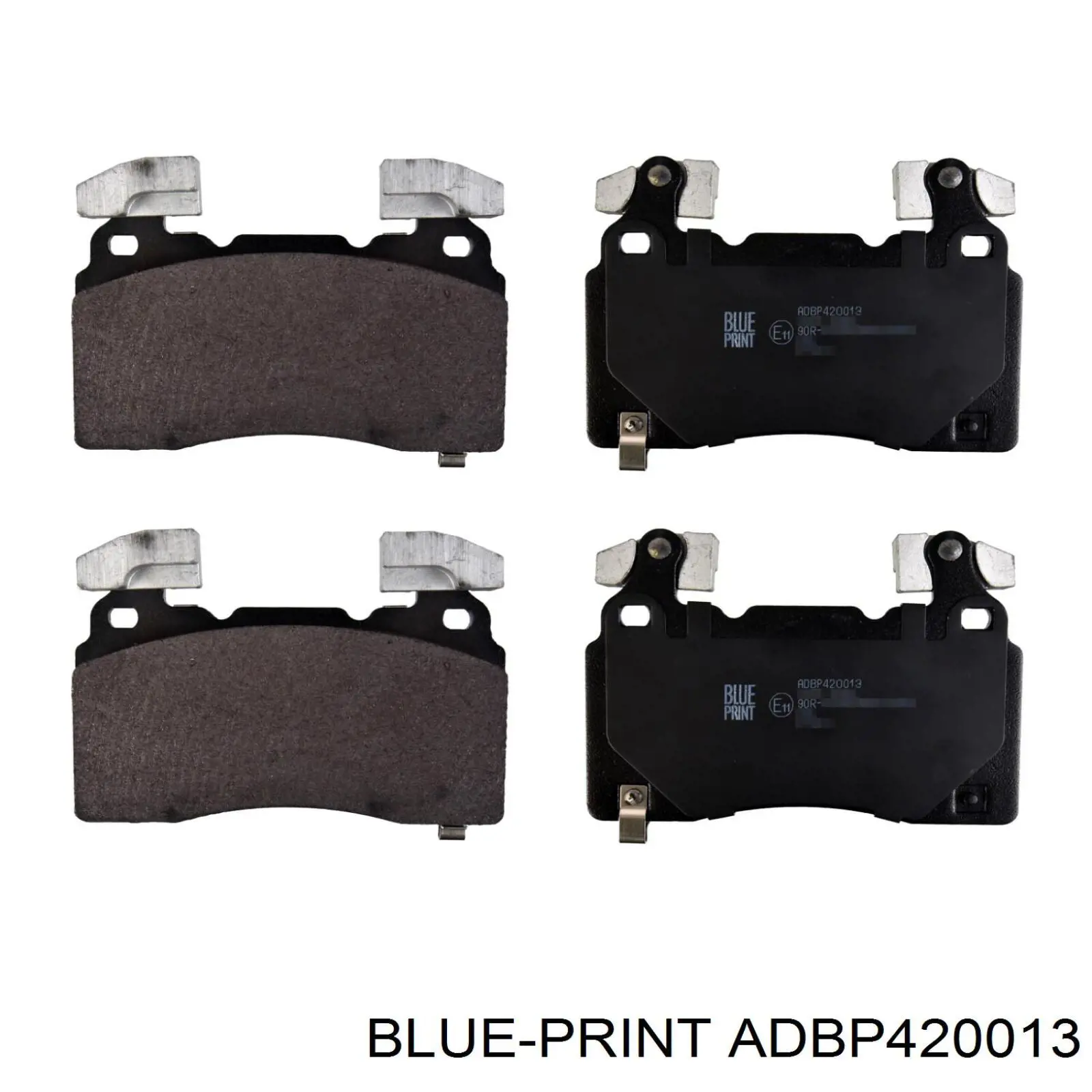 ADBP420013 Blue Print колодки гальмівні передні, дискові