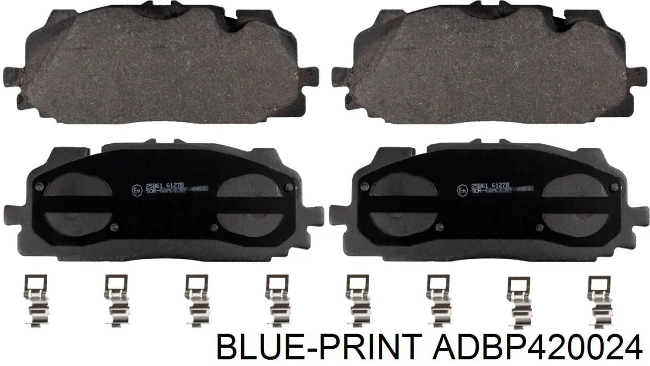 Купити ADBP420024 Blue Print Колодки гальмівні передні, дискові