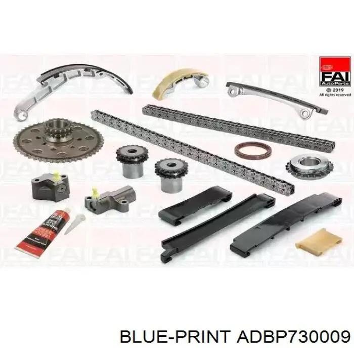 Ланцюг ГРМ, комплект Blue Print ADBP730009 ціна, від 395.89 USD