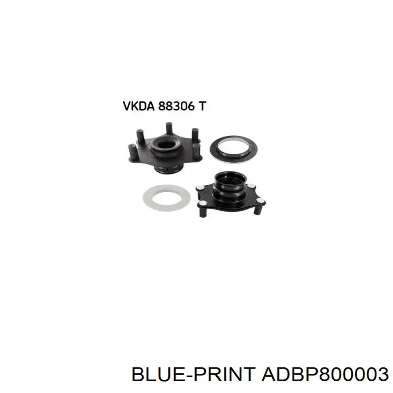 Опора стійки амортизатора переднього Blue Print ADBP800003 ціна, від 21.54 USD