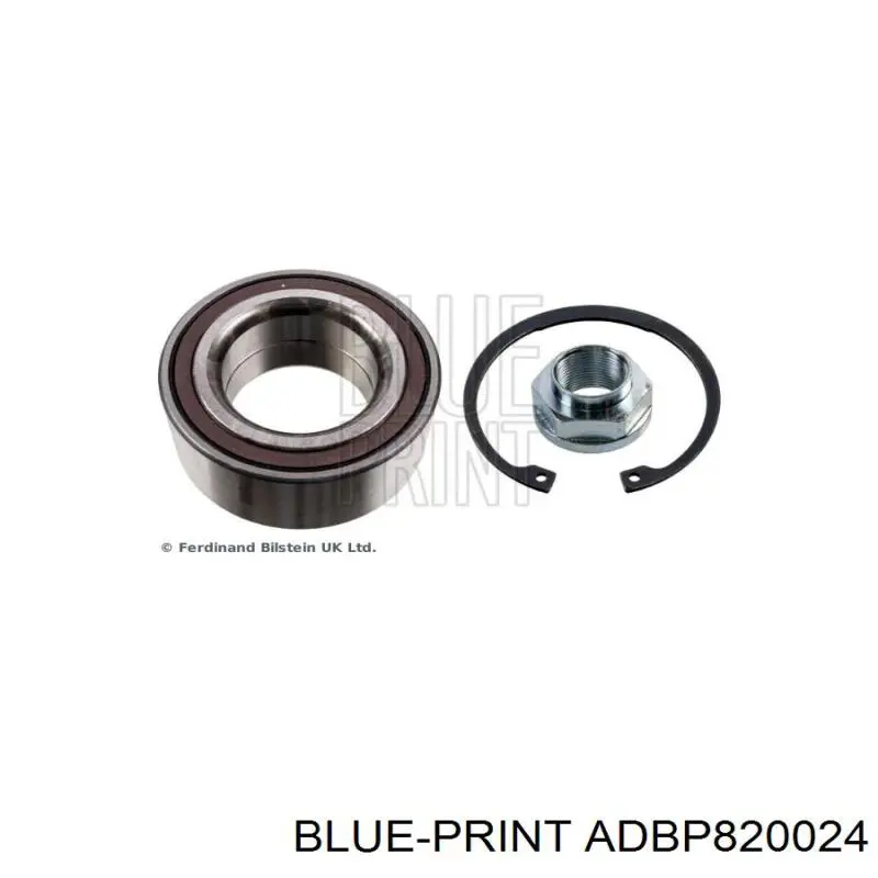 Комплект підшипник маточини передньої Blue Print ADBP820024 ціна, від 68.38 USD